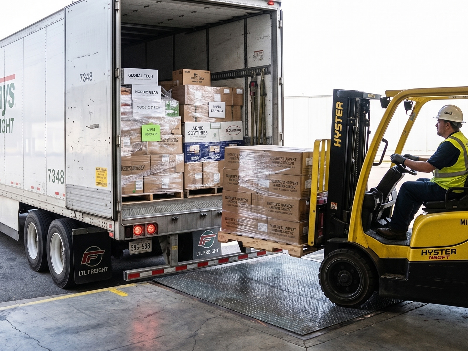 Partial and shared freight